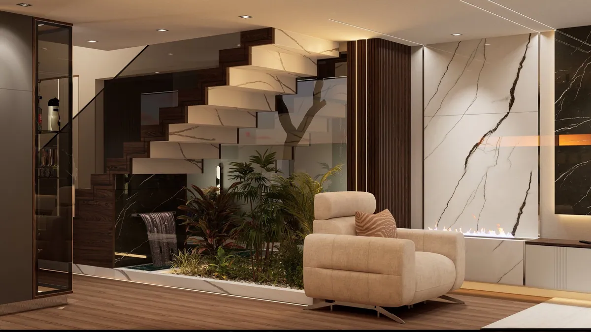 Render 3D, moradia da Charneca.
