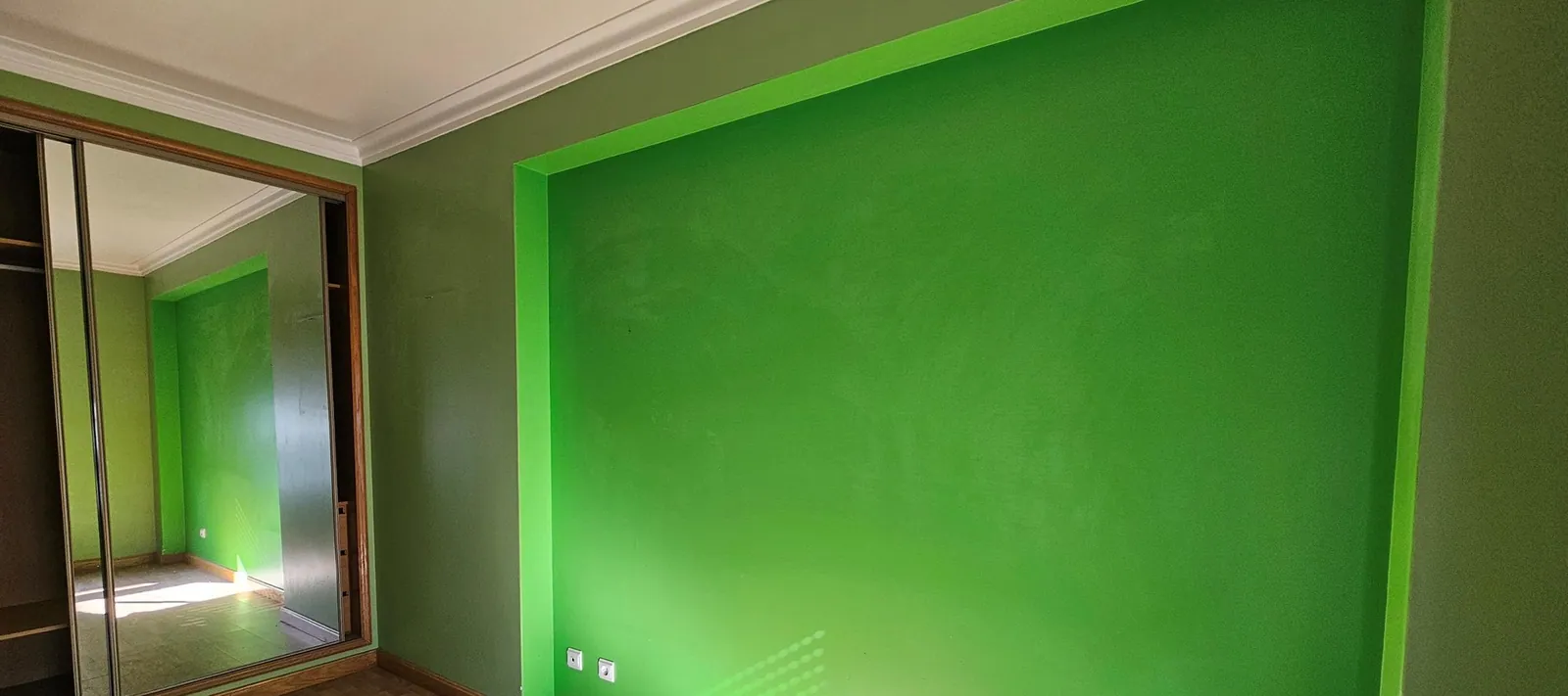 A divisão antes da obra.