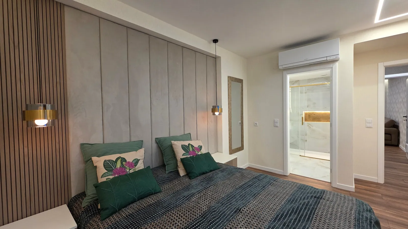 Quarto da suite, depois da obra, Sobreda